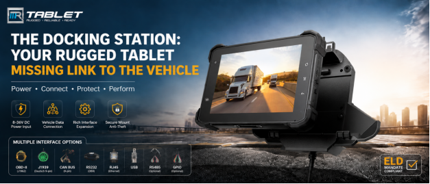 The Docking Station: Your Rugged Tablet Missing Link to the Vehicle