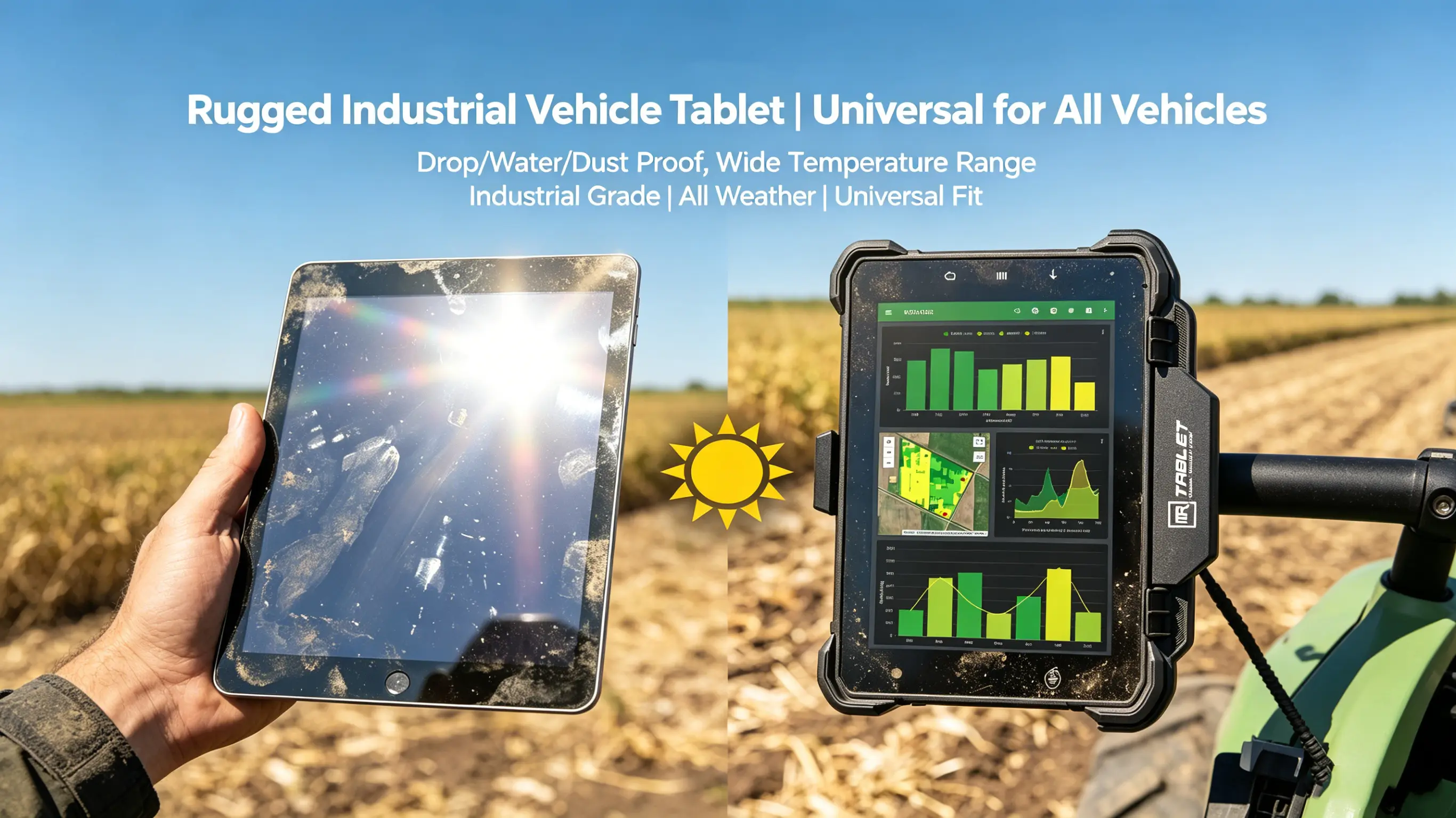 High-Brightness Tablets vs. Standard Tablets: Why Display Visibility Matters in Outdoor Operations