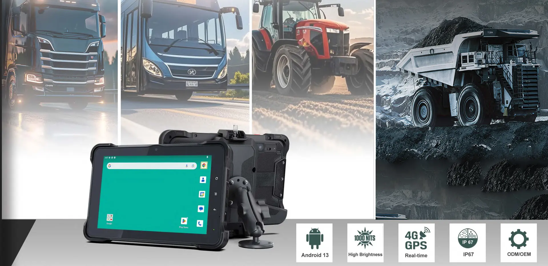 rugged tablet android 13